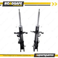 2x Front Roadsafe STR Sealed Strut Shock Absorbers for Nissan Elgrand E51 02-10