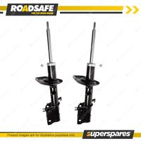 2x Front Roadsafe STR Sealed Strut Shocks for Nissan Dualis Qashqai J10 07-16