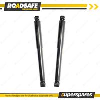 2x Rear Roadsafe STR Telescopic Shocks for Nissan Navara D40 2.5L Wellside 09-15