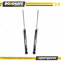 2x Rear Roadsafe STR Telescopic Shocks for Ford Fiesta WP WQ Hatchback 01-09