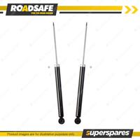 2x Rear Roadsafe Telescopic Shock Absorbers for Mazda 2 Demio DE 1.3L 1.5L 07-14