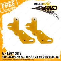 Pair Roadsafe Recovery Tow Points for Mitsubishi Pajero QE QF Triton MQ MR 15-On