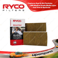 Ryco N99 Cabin Air Filter for Subaru Solterra 23-On Size 258.5mm x 137mm x 19mm