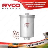 Ryco Fuel Filter for Peugeot 505 Ti STi 4CYL 2.0L Petrol XN1 01/1981-12/1990