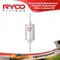 Ryco Fuel Filter for Ford Fiesta WP WQ XR4 Petrol 4Cyl 1.3 1.6 2.0L