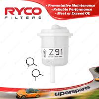 Ryco Fuel Filter for Subaru Leone CVFNY10 4cyl 1.5L Petrol GA15DS