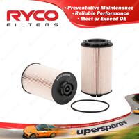 Ryco HD Fuel Filter Primary for Volvo buses B7R and B7RLE with D7E eng from 2006