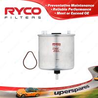 Ryco Fuel Filter for Fiat Scudo JTD 4CYL 1.6 Turbo Diesel DV6UTED4 01/2007-On