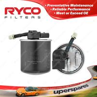 Ryco Fuel Filter for Abarth 124 Spider 1.4 348 4Cyl RWD Petrol Height 126mm