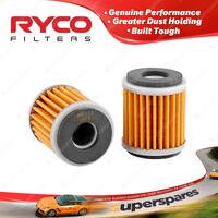 Ryco Motorcycle Oil Filter for Yamaha WR250 XT250 YZ250F WR450 YYZ450F RMC114