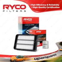 Ryco Oil Air Filter for Mitsubishi Lancer CJ Outlander ZG ZH Asx GA V6 4cyl