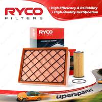 Ryco Oil Air Filter for BMW X5 E70 3.0Sd 3.0d 6cyl 3L M57TU2D30 2007-2008