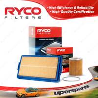 Ryco Oil Air Filter for BMW 3.0Csi E3 6cyl 3L Petrol M30B30 1972-1976