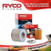 Ryco Oil Air Filter for Toyota Dyna HU30 HU15 6cyl 3.6L 4cyl 3L Diesel H