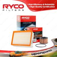 Ryco Oil Air Filter for Ford Transit VH VJ 4cyl 2.4L Turbo Diesel H9FA 2000-2006