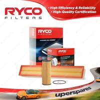 Ryco Oil Air Filter for Mercedes Benz C180 W203 CL203 4cyl 2L 2000-2002