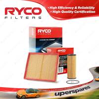 Ryco Oil Air Filter for Mercedes Benz Slk200K Slk200 Slk230K R170 4cyl