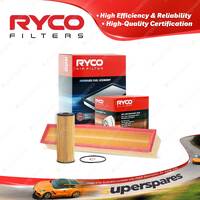 Ryco Oil Air Filter for Mercedes Benz C200K CL203 S203 W203 4cyl 2L M111.955