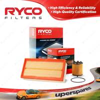 Ryco Oil Air Filter for Saab 9-3 2.0T 136kW 151kW 110kW 158kW 4cyl 2L Petrol