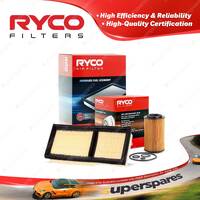 Ryco Oil Air Filter for Mercedes Benz Slk320 R170 V6 3.2L Petrol 07/00-07/2004