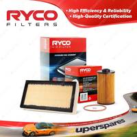 Ryco Oil Air Filter for BMW 750I E38 V12 5.4L Petrol M73B54 11/1994-01/2001