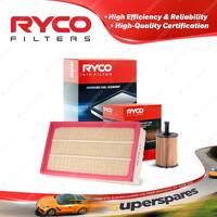 Ryco Oil Air Filter for Volkswagen Bora 1J V5 V6 Golf Mk IV R32 Bora 1J Petrol