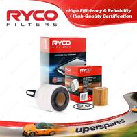 Ryco Oil Air Filter for BMW 116I E87 4cyl 1.6L Petrol N45B16 02/2005-02/2008