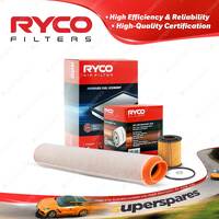 Ryco Oil Air Filter for BMW X5 E53 6cyl 3L Turbo Diesel M57D29 2000-12/2003