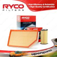 Ryco Oil Air Filter for Volvo Xc90 D5 S80 AS71 D5 5cyl 2.4L Turbo Diesel D5244T