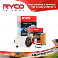 Ryco Oil Air Filter for Volkswagen Golf Mk V FSI Jetta 1K 4cyl 2L Petrol