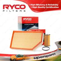 Ryco Oil Air Filter for Volvo Xc70 BZ71 D5 5cyl 2.4L D5244T10 11/2009-09/2011