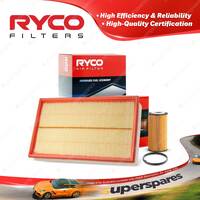 Ryco Oil Air Filter for Audi Tt 8J 2.5 RS S3 8P 1.8 TFSI 2.5L 2L Petrol