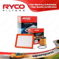 Ryco Oil Air Filter for Mini Cooper R52 One R50 4cyl 1.6L Petrol W10B16