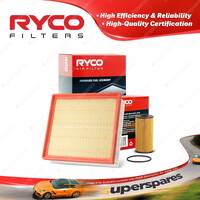 Ryco Oil Air Filter for Renault Master X70 4cyl 2.5L GU9UA 09/2004-09/2011