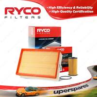 Ryco Oil Air Filter for Renault Master X62 4cyl 2.3L Turbo Diesel M9TD 2011-On