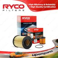 Ryco Oil Air Filter for Ford Focus LT LV LW II Kuga TF 4cyl 2L Turbo Diesel