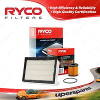 Ryco Oil Air Filter for Landrover Freelander 2 L359 4cyl 2.2L 224DT 06/2007-On