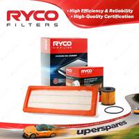 Ryco Oil Air Filter for Mini Cooper S R55 R56 R57 R58 4cyl 1.6L Petrol 03/07-On