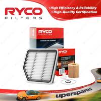 Ryco Oil Air Filter for Lexus Gs350 GRS191R Is250 Is250C GSE20R Is350 GSE21R V6