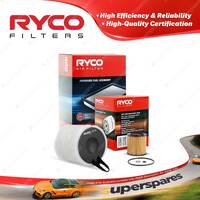 Ryco Oil Air Filter for BMW X1 E84 SDRV 18i 4cyl 2L N46B20BD 04/2010-10/2015