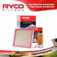 Ryco Oil Air Filter for Jeep Grand Cherokee WG 5cyl 2.7L OM612 03/2003-05/2005