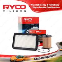 Ryco Oil Air Filter for Ford Focus LZ 4cyl 1.5L Petrol M9DD 01/2016-On