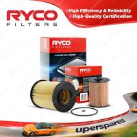 Ryco Oil Air Filter for Volvo V40 V40 4cyl 1.6L Turbo Diesel D4162TX 02/2013-On