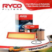 Ryco Oil Air Filter for Citroen Berlingo B9C 4cyl 1.6L Petrol 03/2009-On