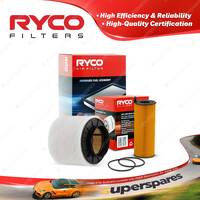 Ryco Oil Air Filter for Audi A4 B8 2.7 3.0 A5 8T Q5 8R 3.0 TDI V6 CCWA CAMA