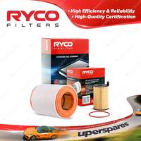 Ryco Oil Air Filter for Audi A6 C7 A7 4G 3.0 TDI Qt V6 3L CDUC CGQ 2011-2015