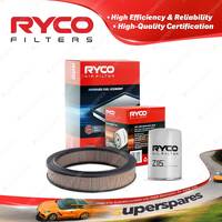 Ryco Oil Air Filter for Nissan Bluebird 910 I II 4cyl 2L Petrol L20B