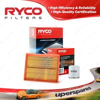 Ryco Oil Air Filter for Jaguar Xj6 X300 XJ40 Xjr 6cyl 3.2L 3.6L 4L Petrol AJ16