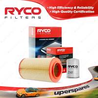 Ryco Oil Air Filter for Fiat Ducato Turbo 4cyl 3L F1CE 02/2007-01/2012