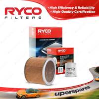 Ryco Oil Air Filter for Mazda 929 929L HB 4cyl 2L Petrol FE-T 1984-1987